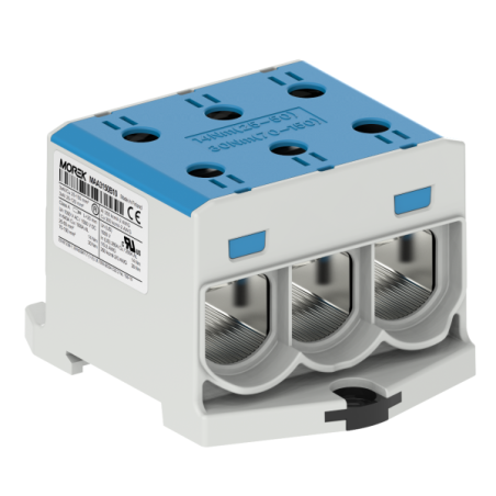 OTL150-3 kolor niebieski 3xAl/Cu 25-150mm² 1000V AC / 1500V DC Zacisk uniwersalny MAA3150B10