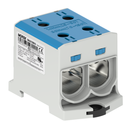 OTL150-2 kolor niebieski 2xAl/Cu 25-150mm² 1000V AC / 1500V DC Zacisk uniwersalny MAA2150B10