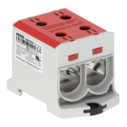 OTL150-2 kolor czerwony 2xAl/Cu 25-150mm² 1000V AC / 1500V DC Zacisk uniwersalny MAA2150R10