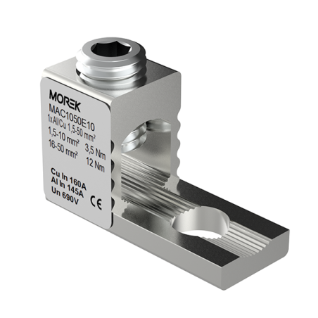 OT50 1xAl/Cu 1,5-50 mm² Zacisk aparatowy MAC1050E10