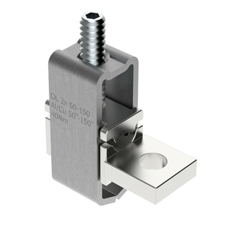 OL150-2 Al/Cu 2x50-150mm² Zacisk aparatowy o podwyższonej wytrzymałości MAJ2150E10