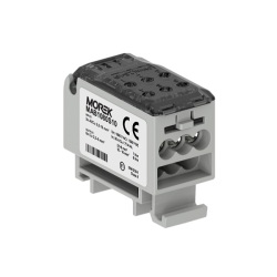 OJL80A blok rozdzielczy we: 2xAl/Cu 2.5x16mm² wy: 6xCu 2.5x6mm², kolor szary MAB1080S10