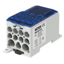 OJL280A niebieski in 1xAl/Cu120 out 2x35/5x16/ 4x10mm² Blok dystrybucyjny MAB1281B10