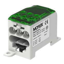OJL200A zielony in 1xAl/Cu70 out 6xCu 16mm² Blok dystrybucyjny MAB1201G10