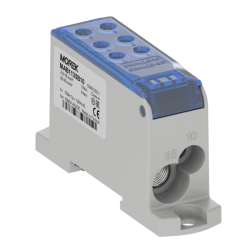 OJL135A niebieski in Al/Cu 1x10/1x35 out Cu 2x10/4x16mm² Blok dystrybucyjny MAB1135B10