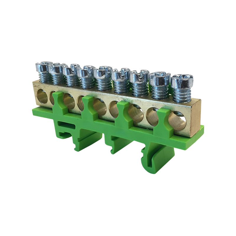 N9 green 9x16mm² grounding terminal block IP00 MAD0009G00 N9 green 9x16mm² grounding terminal block IP00 MAD0009G00