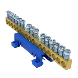 N15 blue color 15x16mm² Neutral terminal strip MAD0015N15 N15 blue color 15x16mm² Neutral terminal strip MAD0015N15