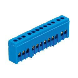 N12H blue color 12x16mm² Neutral terminal block IP20 MAD1012N15
