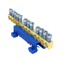 N12 blue color 12x16mm² Neutral terminal strip MAD0012N15 N12 blue color 12x16mm² Neutral terminal strip MAD0012N15