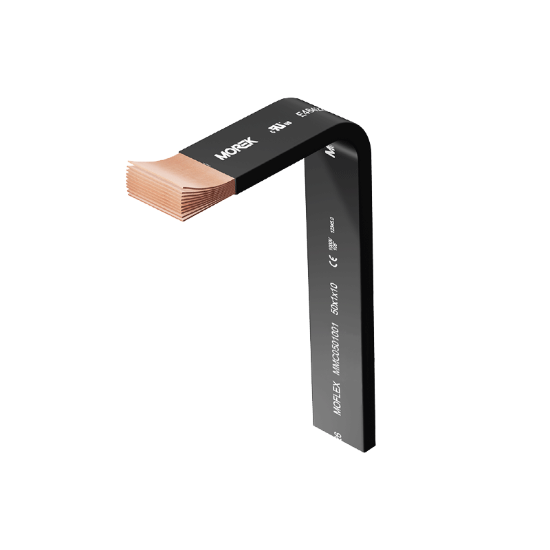 MMC 32x1x8 256mm² 2m Moflex flexible busbar in halogen-free insulation MMC03208H1 MMC 32x1x8 256mm² 2m Moflex flexible busbar in halogen-free insulation MMC03208H1