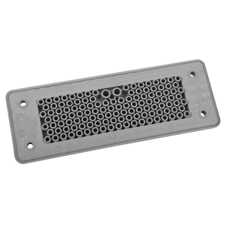 MH24 F125-1 IP66 RAL7035 szary przepust wielootworowy UL94 V-0 MBA8N125X24