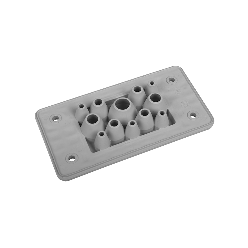 MH10 F12-1 IP66 RAL 9005 czarny przepust wielootworowy UL94 V-0 MBA8N12B10