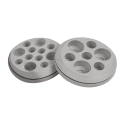 MGD12 IP54 RAL 7035 grey colour M ∅50mm Single rubber bushing MBB0712L11