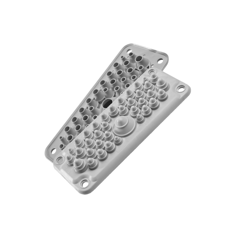 MC35/37 IP67 RAL 9005 kolor czarny, Przepust wielootworowy, wersja UL94 V-0 MBA1N37B11
