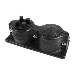 MC2/10 IP55 RAL 9005 kolor czarny, Przepust wielootworowy dzielony, wersja UL94 V-0 MBA4N21B11