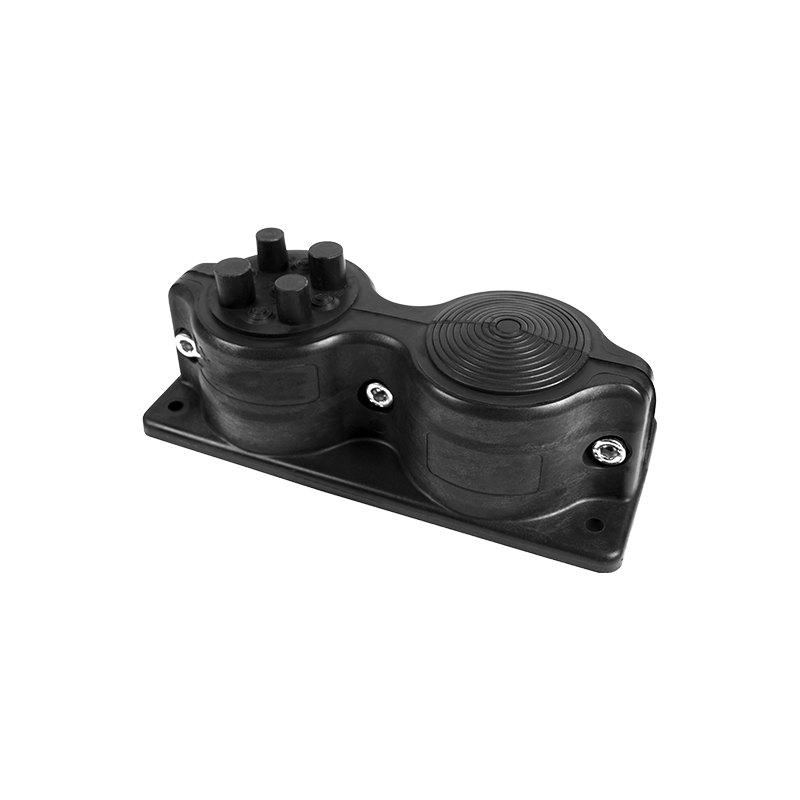 MC2/10 IP55 RAL 9005 kolor czarny, Przepust wielootworowy dzielony, wersja UL94 V-0 MBA4N21B11