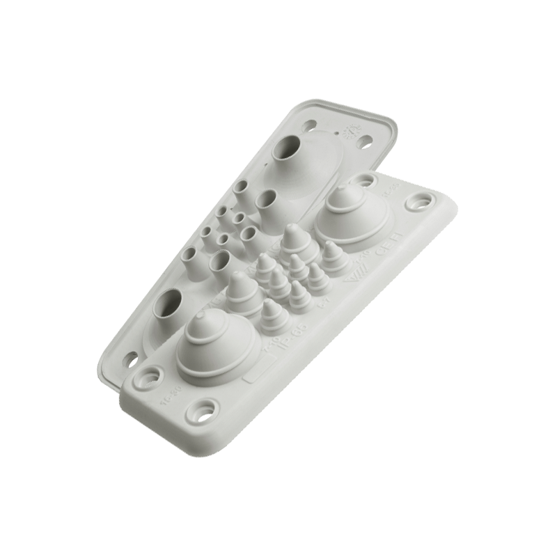 MB5/11 IP67 RAL 7035 kolor szary, Przepust wielootworowy MBA2N11L11