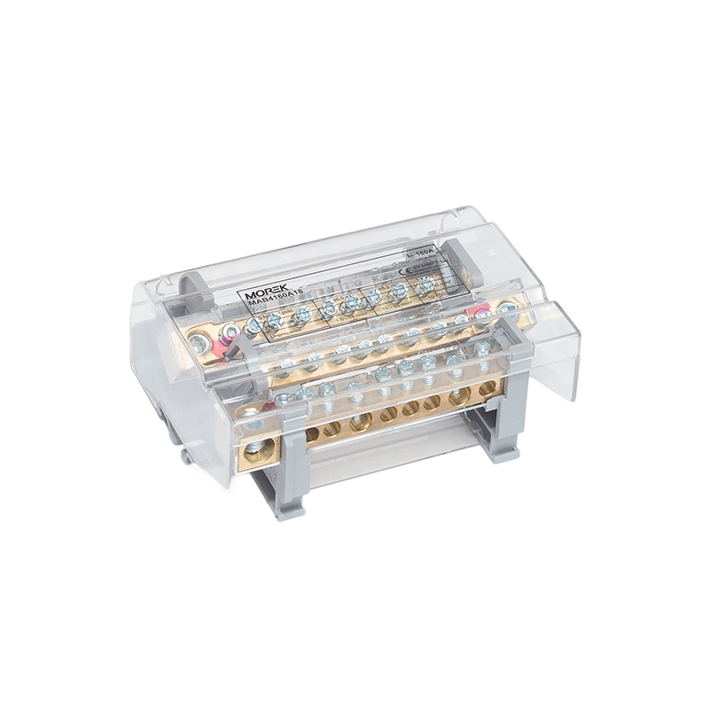MAB160A-9 4P 1x50 + 2x35 + 6x16mm² Distribution and distribution block MAB4160A18 MAB160A-9 4P 1x50 + 2x35 + 6x16mm² Distribution and distribution block MAB4160A18