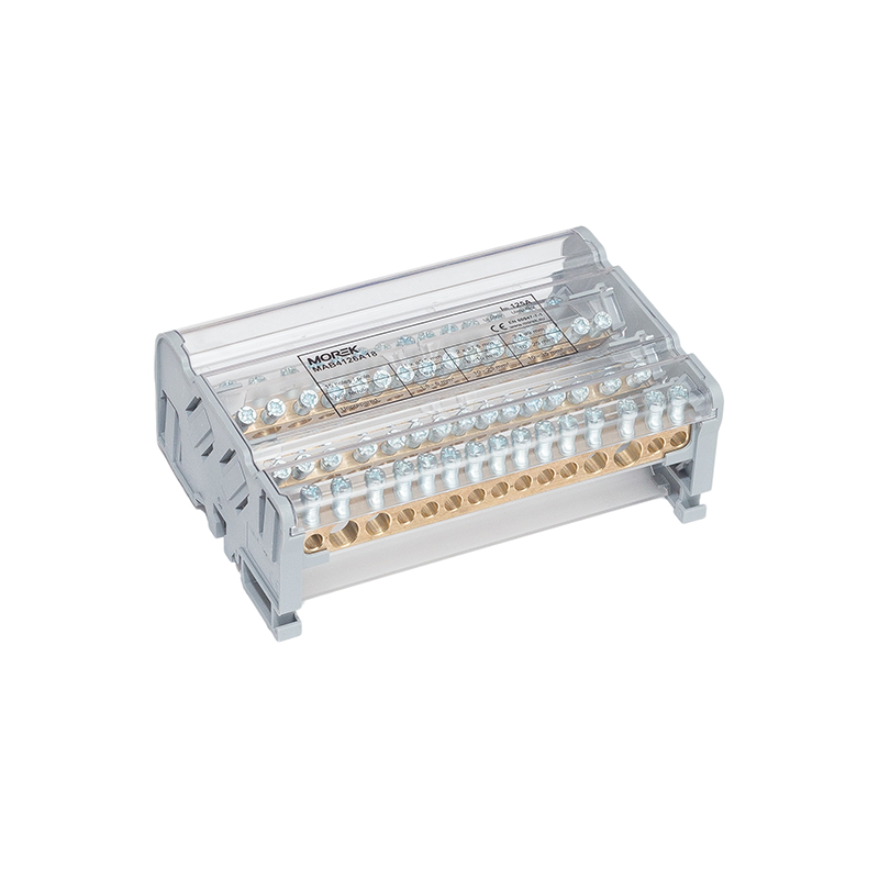 MAB125A-15 4P 2x35 + 2x25 + 11x6mm² Distribution and distribution block MAB4126A18 MAB125A-15 4P 2x35 + 2x25 + 11x6mm² Distribution and distribution block MAB4126A18