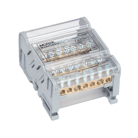 MAB100A-7 4P 2x25 + 5x6mm² Blok dystrybucyjno-rozdzielczy MAB4100A18