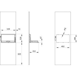 CSTK70 Folding desk