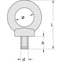 GLR112 AF/AS Series Lifting Eye Bolt Kit