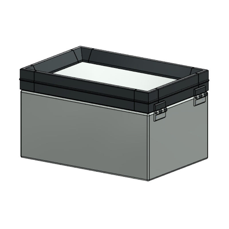 StaKOM – Carcasa din tabla de oțel cu cadru frontal din aluminiu IP54 StaKOM – Carcasa din tabla de oțel cu cadru frontal din aluminiu IP54