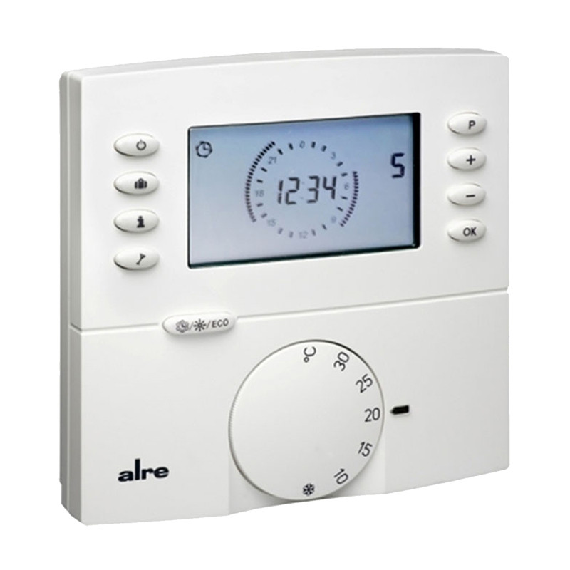 Elektronischer Thermostat mit Zeitschaltuhr HTRRBu Modell Berlin 3000