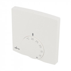 Bimmetall Thermostat Montado en la pared Súper plano modelo Berlin 1000 RTBSB