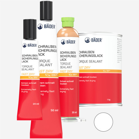 Gyorsan száradó FEHÉR tömítőanyag menet- és csavartömítéshez. 1