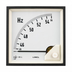 Panel pointer frequency meters