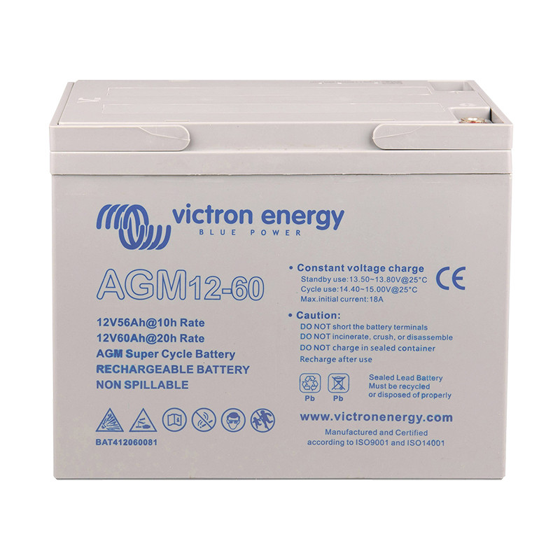 AGM Vicron Energy-Batterien für cyclische Arbeiten