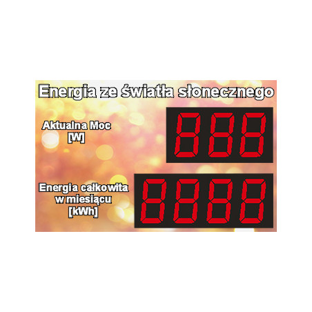 Photovoltaik-Displays.