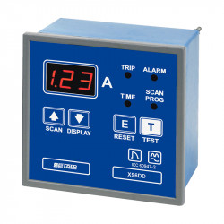 Earth leakage relays with Led display X96DD 96x96