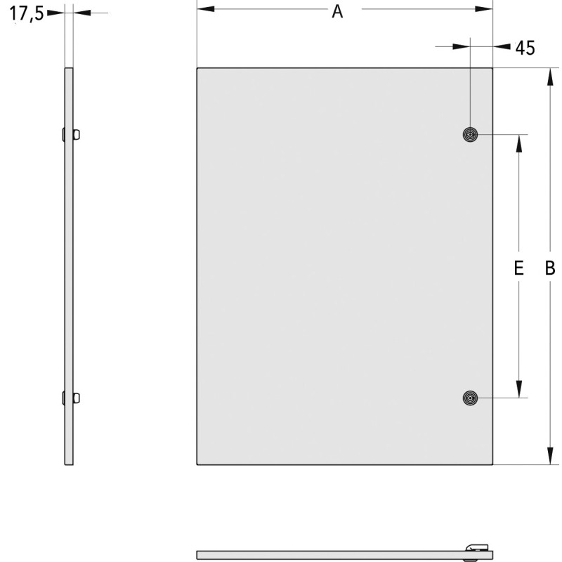 Standard double doors STC1010