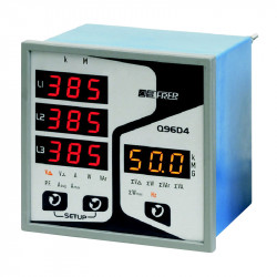 Multifunction meter with LED display Q96D4