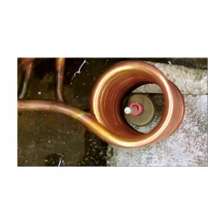 Annealing copper tubes