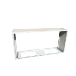 Monoblock horizontal two-door wardrobe AFO102004