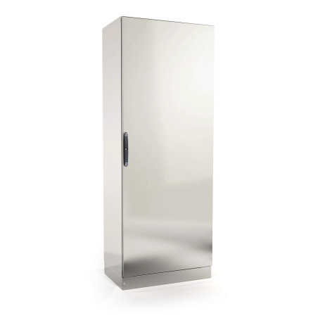 Monoblock cabinet with removable rear panel (stainless steel) AFB1264X