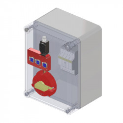 IVC switch (switch box from 1 to 3 to enter the key from 5 to 400 kW)