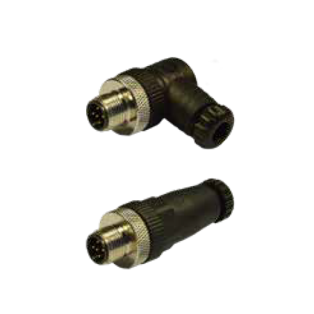 Złącze M12 okrągłe do montażu B-12MC5000