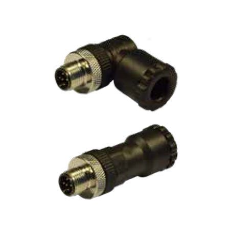 Złącze M12 okrągłe do montażu B-12MU5000