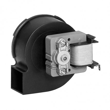Radial blowers for hot air