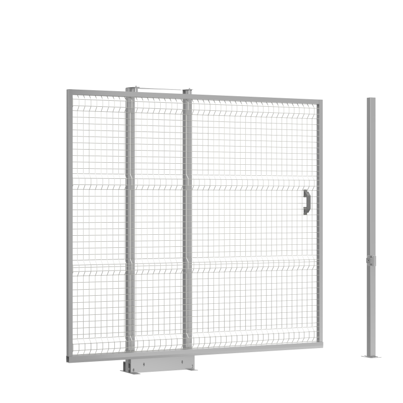 INOX KRT brama przesuwana