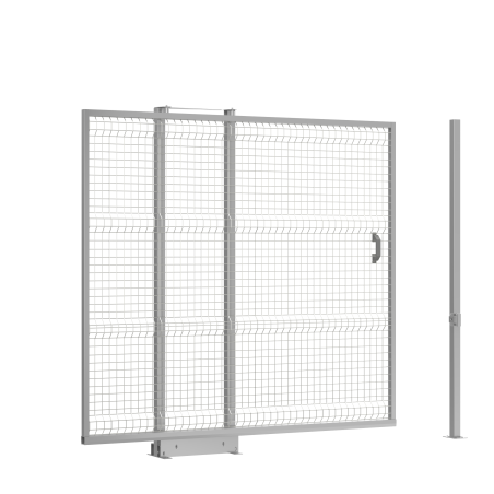 INOX KRT brama przesuwana