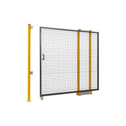 Sliding gates with bottom...