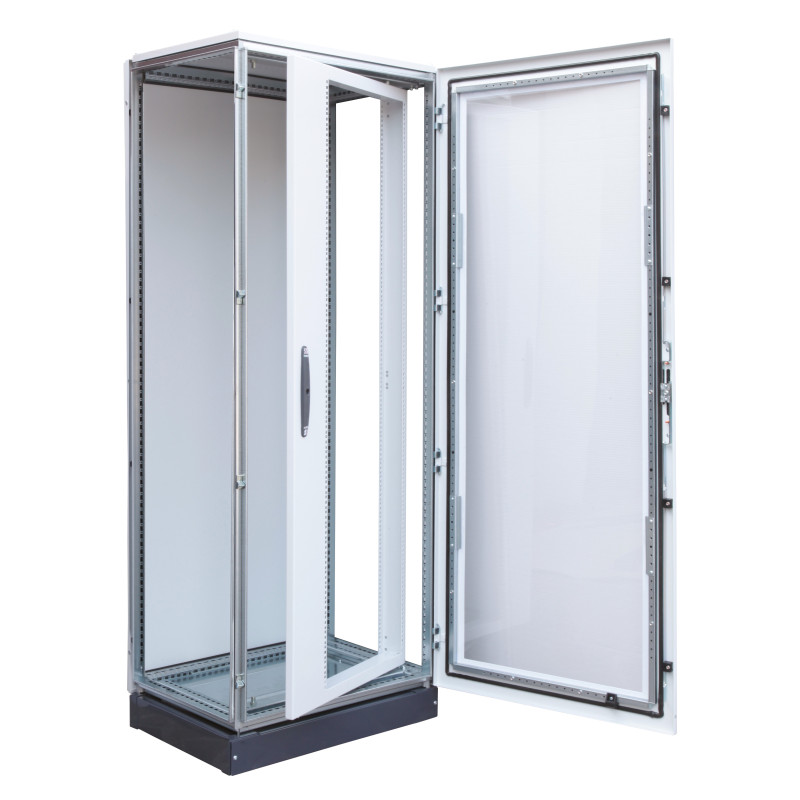 OKR 2084 Cabinet with swing frame RACK 19"
