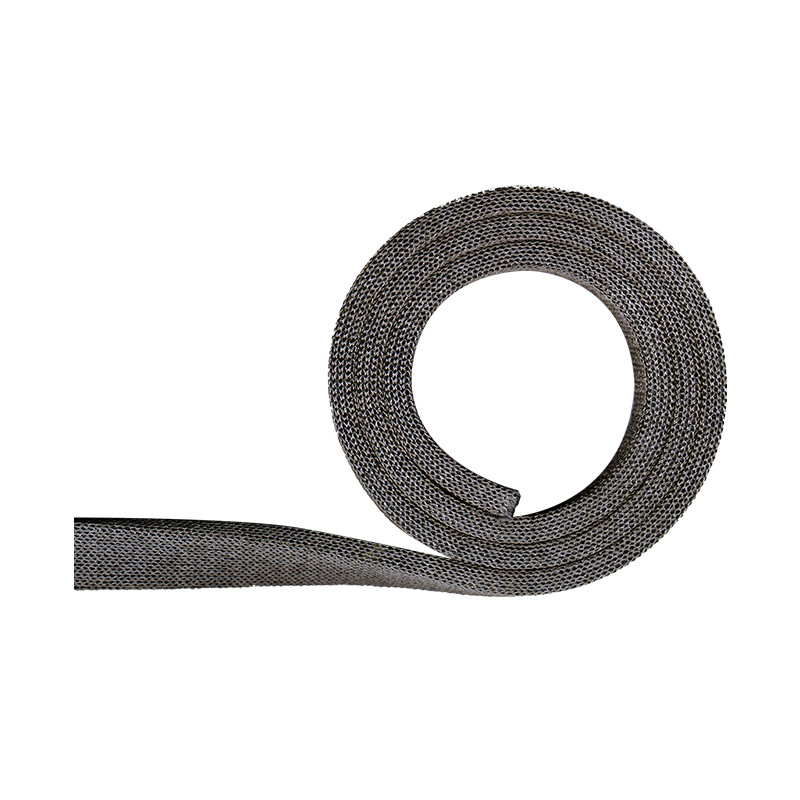 Synthetic yarn knitted gaskets