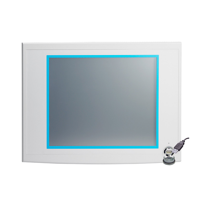 FPM-5171G Industrial, monitor LCD TFT LCD de 17 "cu intrări VGA, DVI