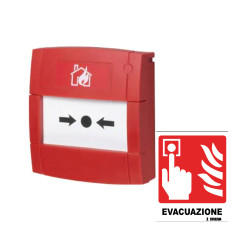 55956 PULSANTE EVACUAZIONE